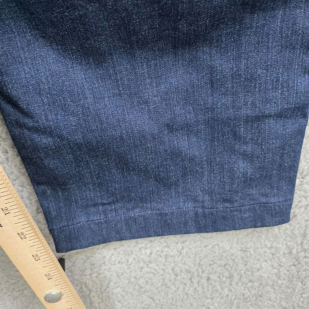 Mugsy Studio Blues Tapered Jeans Dark Wash Straight Leg Men’s 38x24 SHORT INSEAM - Picture 10 of 11